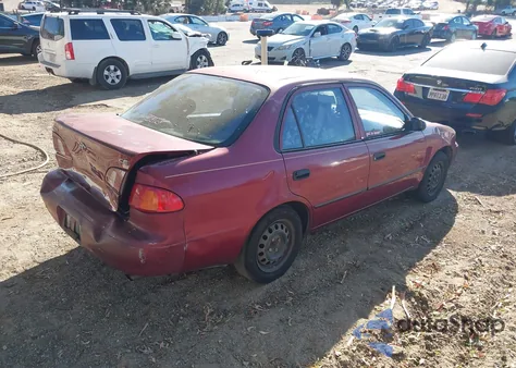 1999 Toyota Corolla Ce from USA, damaged, VIN 2T1BR12E5XC122690